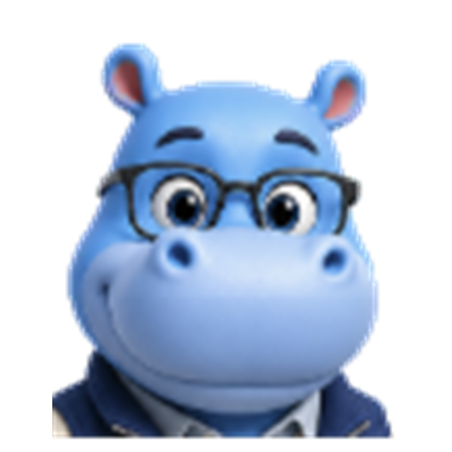 Blue Hippo logo mark